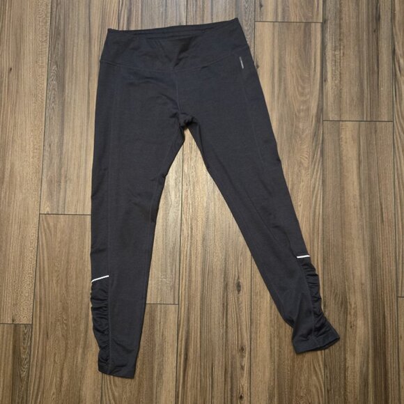 758. Mondetta Black Leggings Size Med. Excellent Like New - Picture 1 of 13